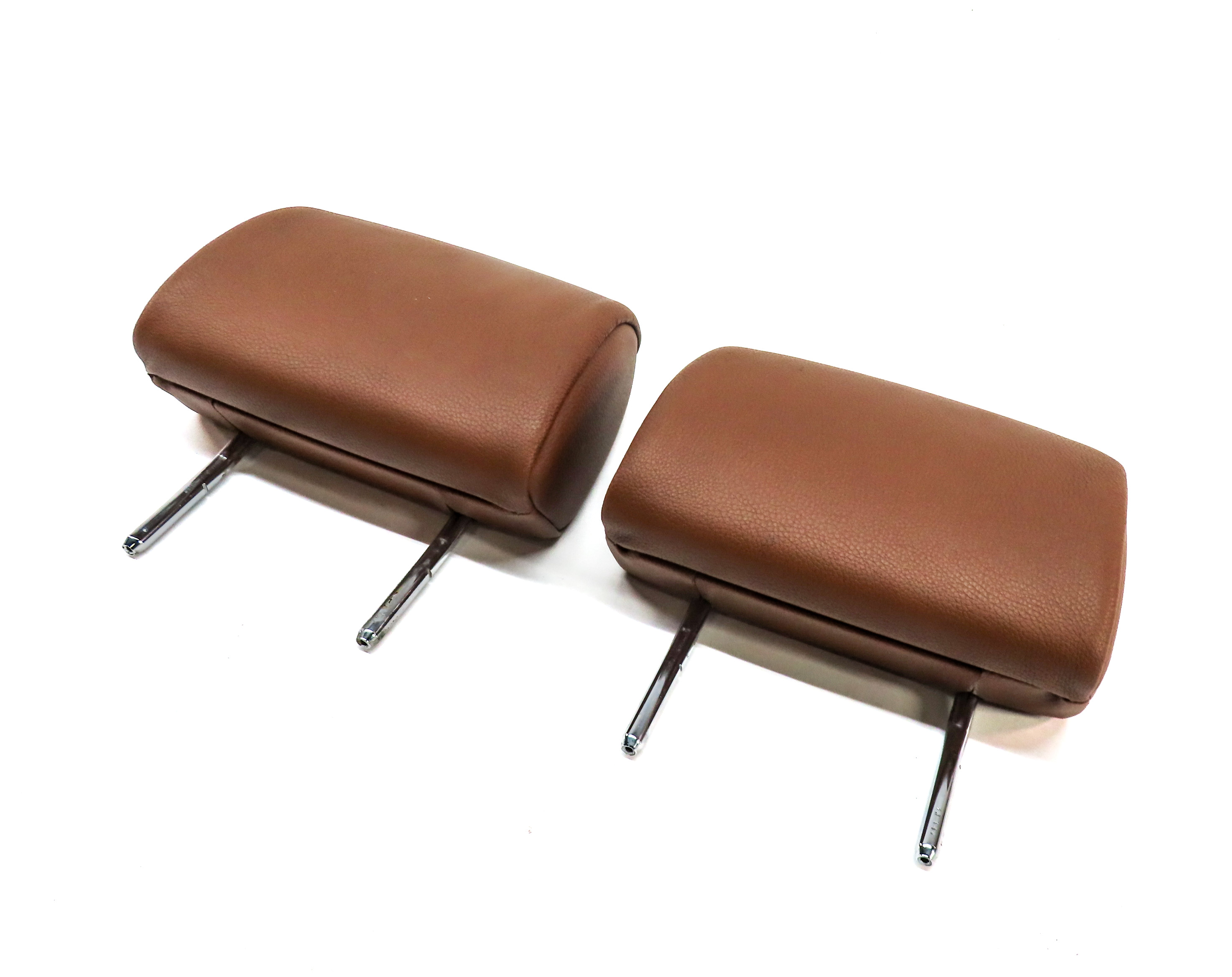 07-13 BMW 328i 335i E90 E93 REAR LEFT & RIGHT SEAT HEADREST SET/2 (Brown) — exact item pictured